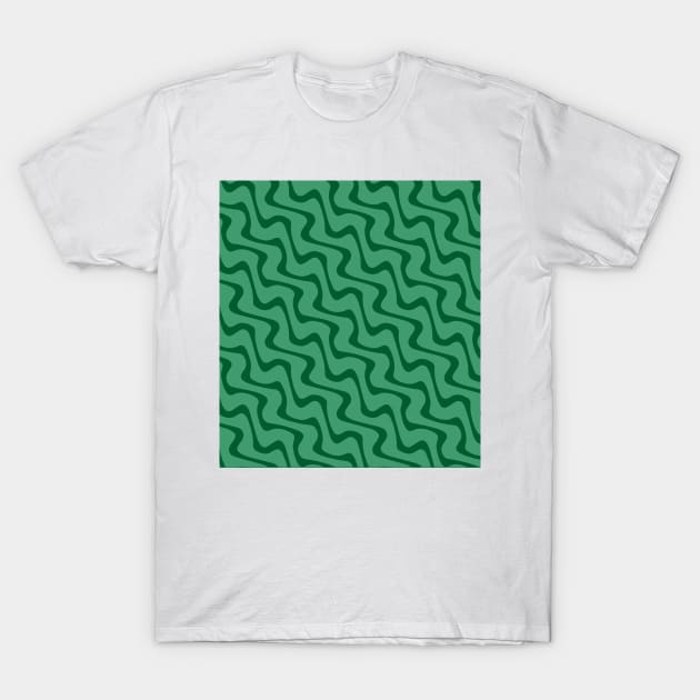 Emerald Zig Zag T-Shirt by PSCSCo